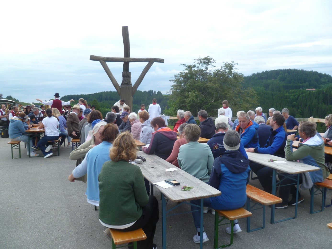 Bergmesse in Hellengerst